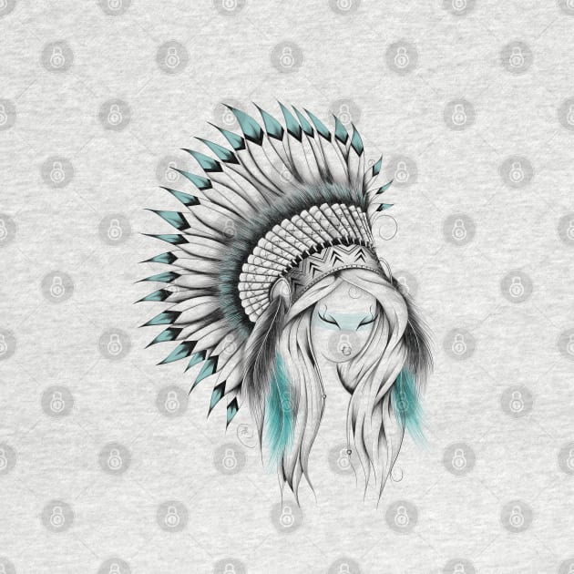 Indian Headdress by LouJah69